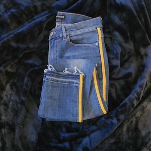 Size 8 High Rise Express Legging Jeans